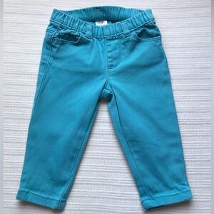 Carter’s Baby Girl Teal Jeggings Size 6 months